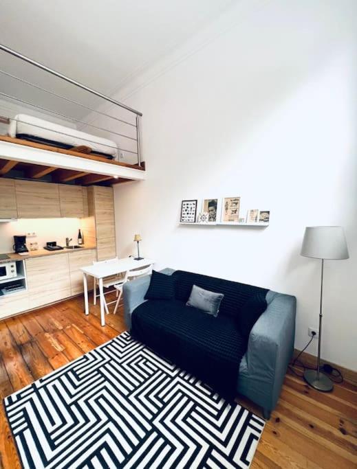 Lisbon Lovely Mezzanino Studio Close To Lx Factory Экстерьер фото